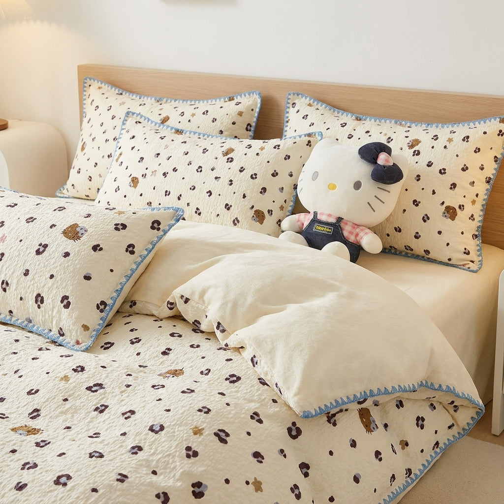 A-Class Cotton Muslin Bedding Set
